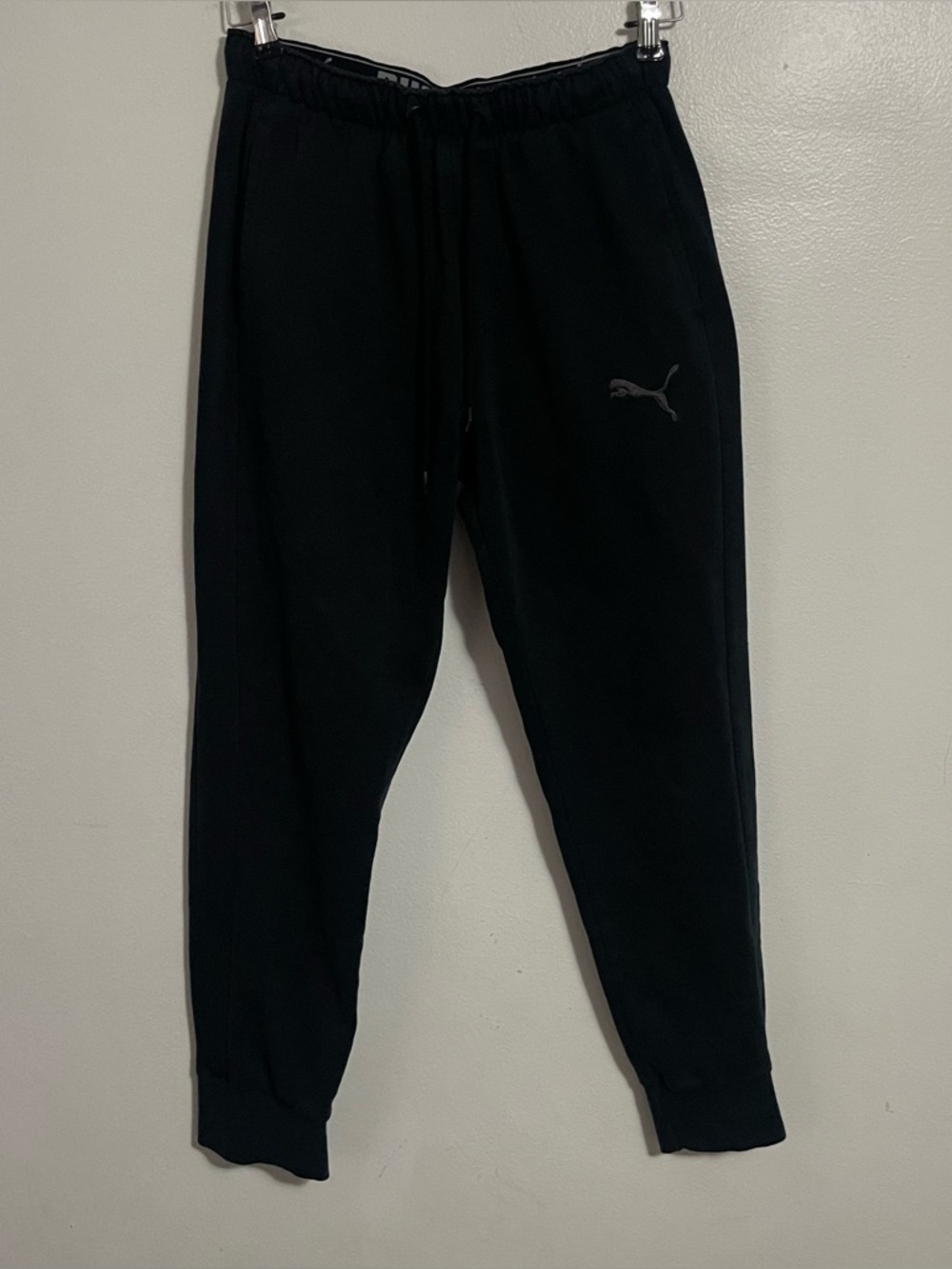 Black Puma Sweatpants Joggers